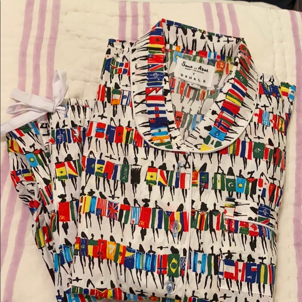 Sant and Abel X Donald Team Immigrant PJ Set